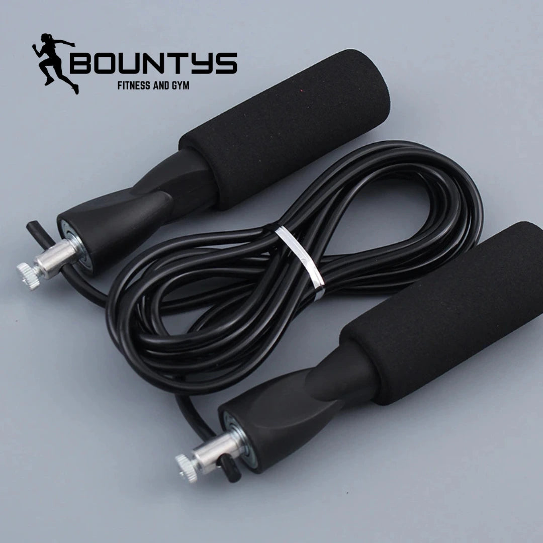 Corda de Pular Ajustável Bountys® – Queime Calorias e Melhore o Condicionamento com Treino Funcional, Crossfit e Cardio em Casa ou na Academia