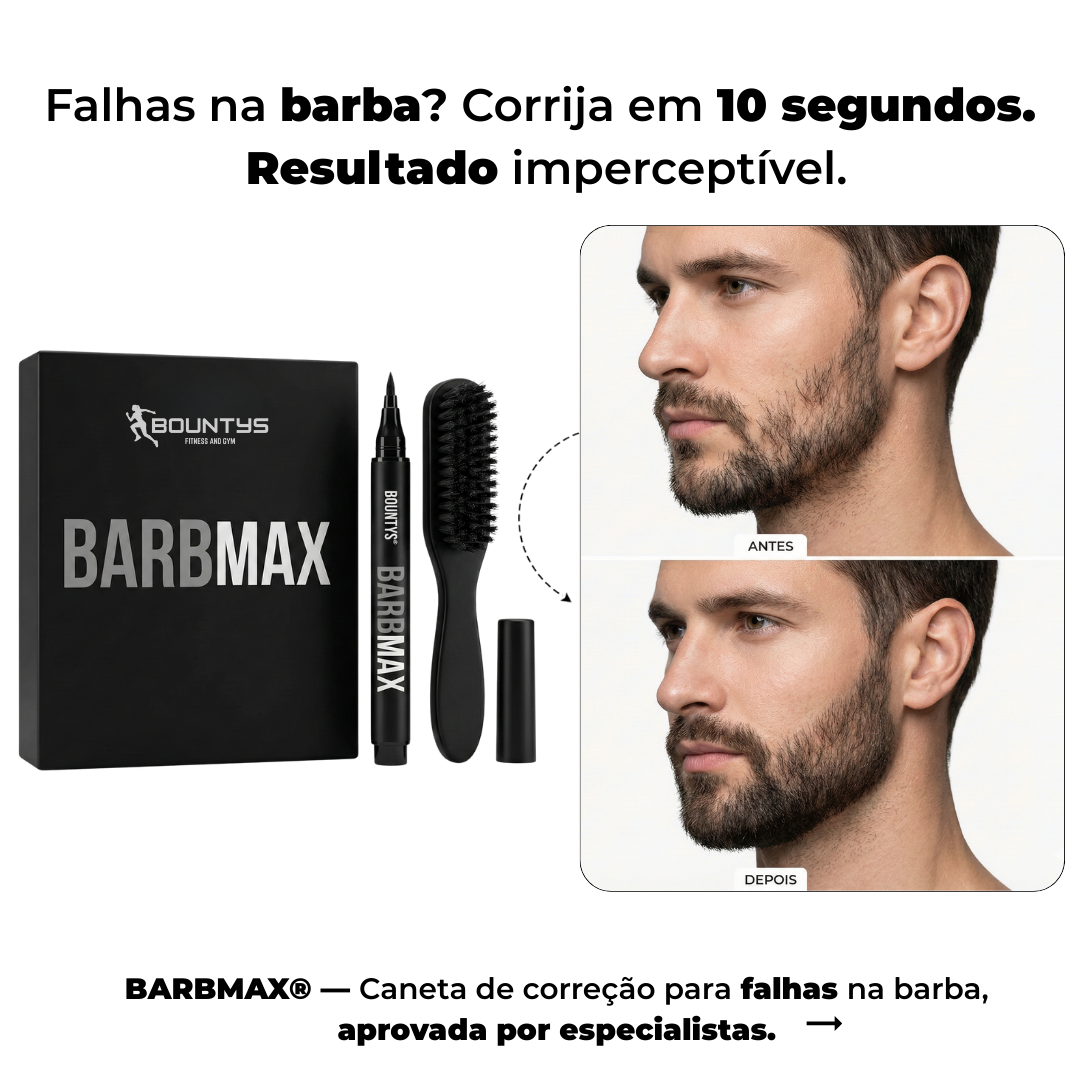 Bountys® BARBMAX – Caneta de Correção para Falhas na Barba