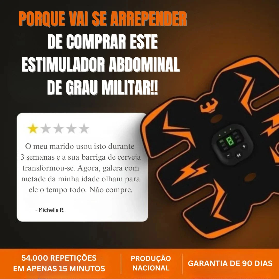 1 Estimulador Abdominal BOUNTYS® + (BRINDES)