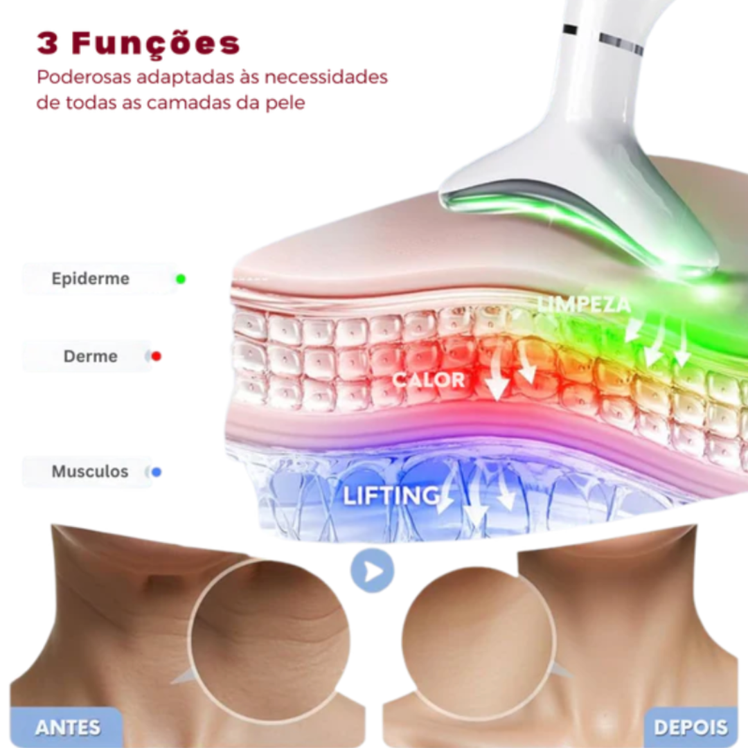 Massageador Facial Antirrugas Bountys® | ULTIMAS UNIDADES 🔥