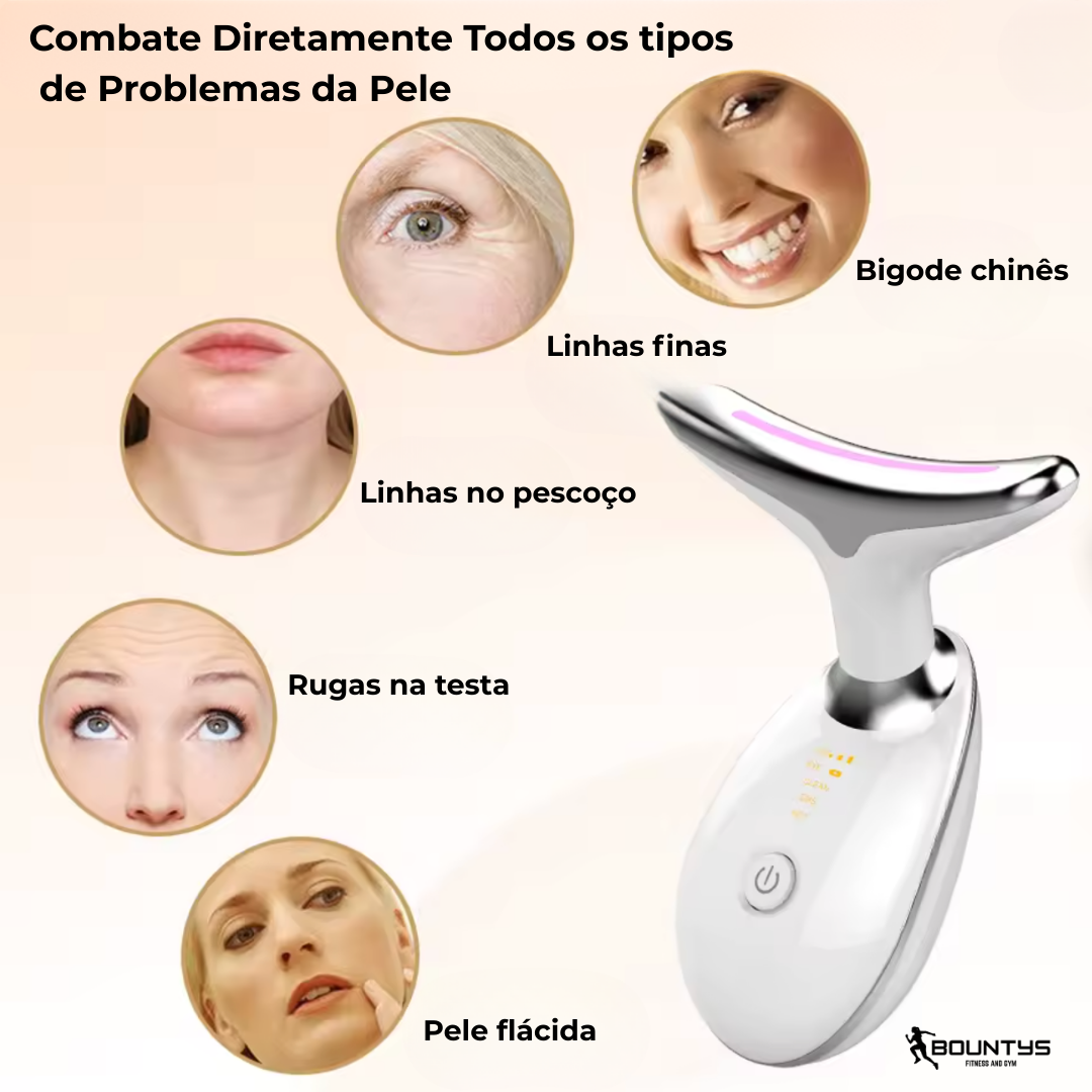 Massageador Facial Antirrugas Bountys® | ULTIMAS UNIDADES 🔥