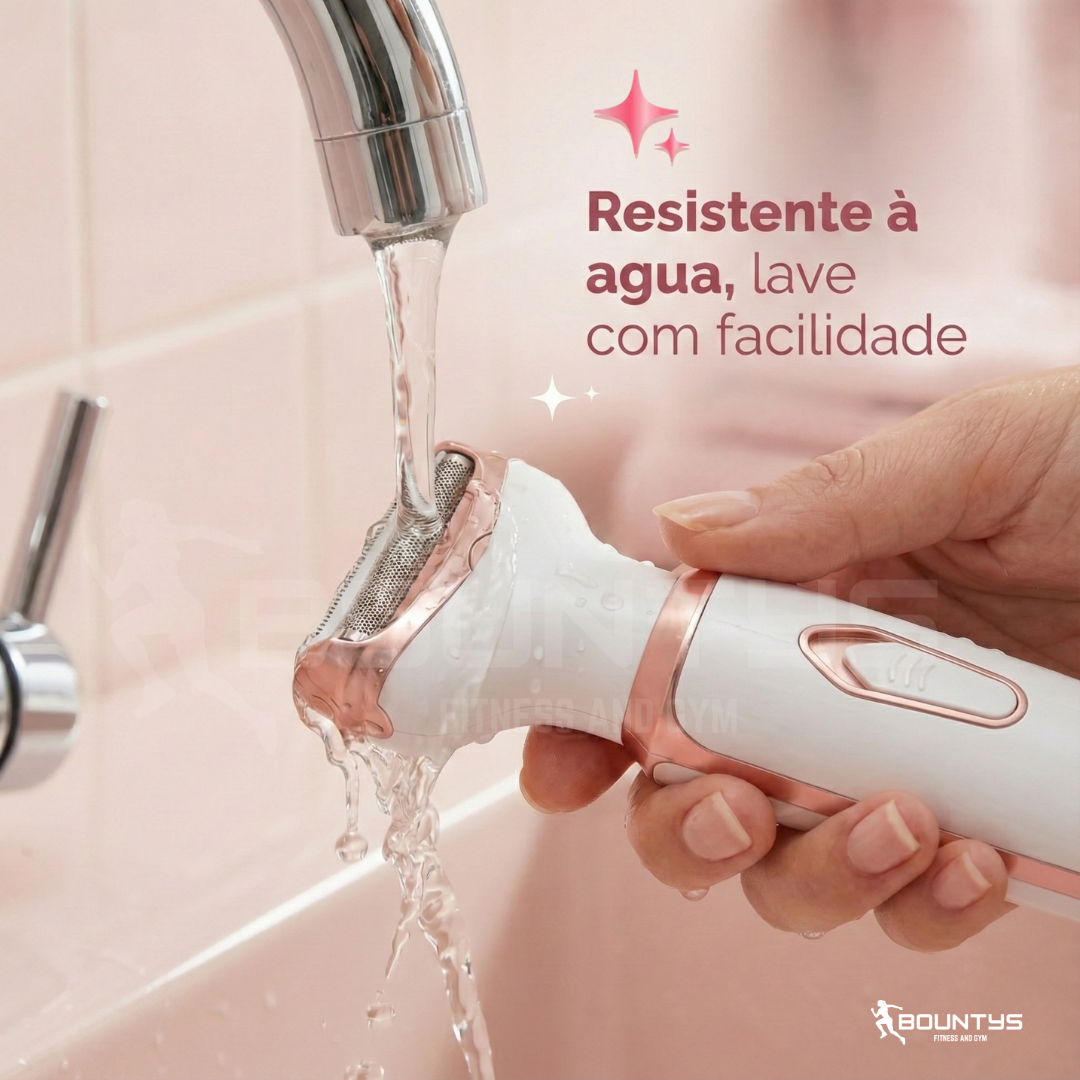 Depilador Elétrico 4 em 1 - DermaSilk™