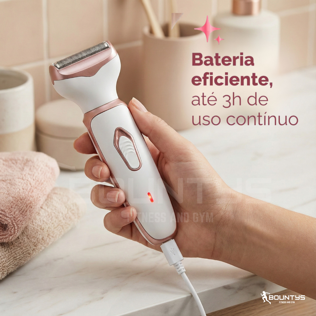 Depilador Elétrico 4 em 1 - DermaSilk™