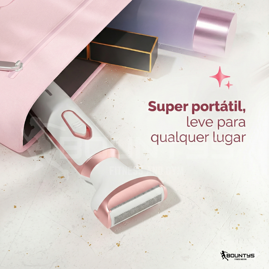 Depilador Elétrico 4 em 1 - DermaSilk™