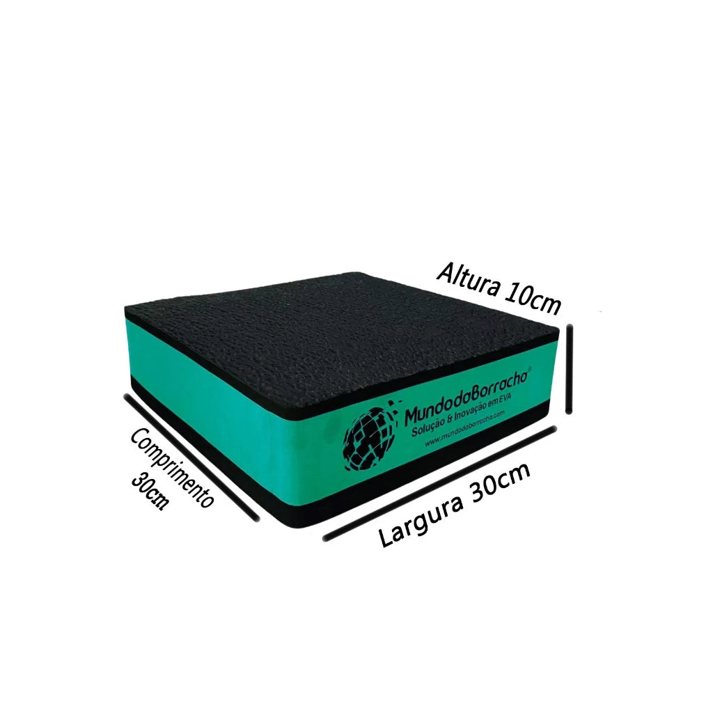 Step EVA Bountys® 30x28x10 – Estabilidade e Segurança para Treinos Funcionais, Subida e Descida | Ideal para Exercícios em Casa e Academia 40+