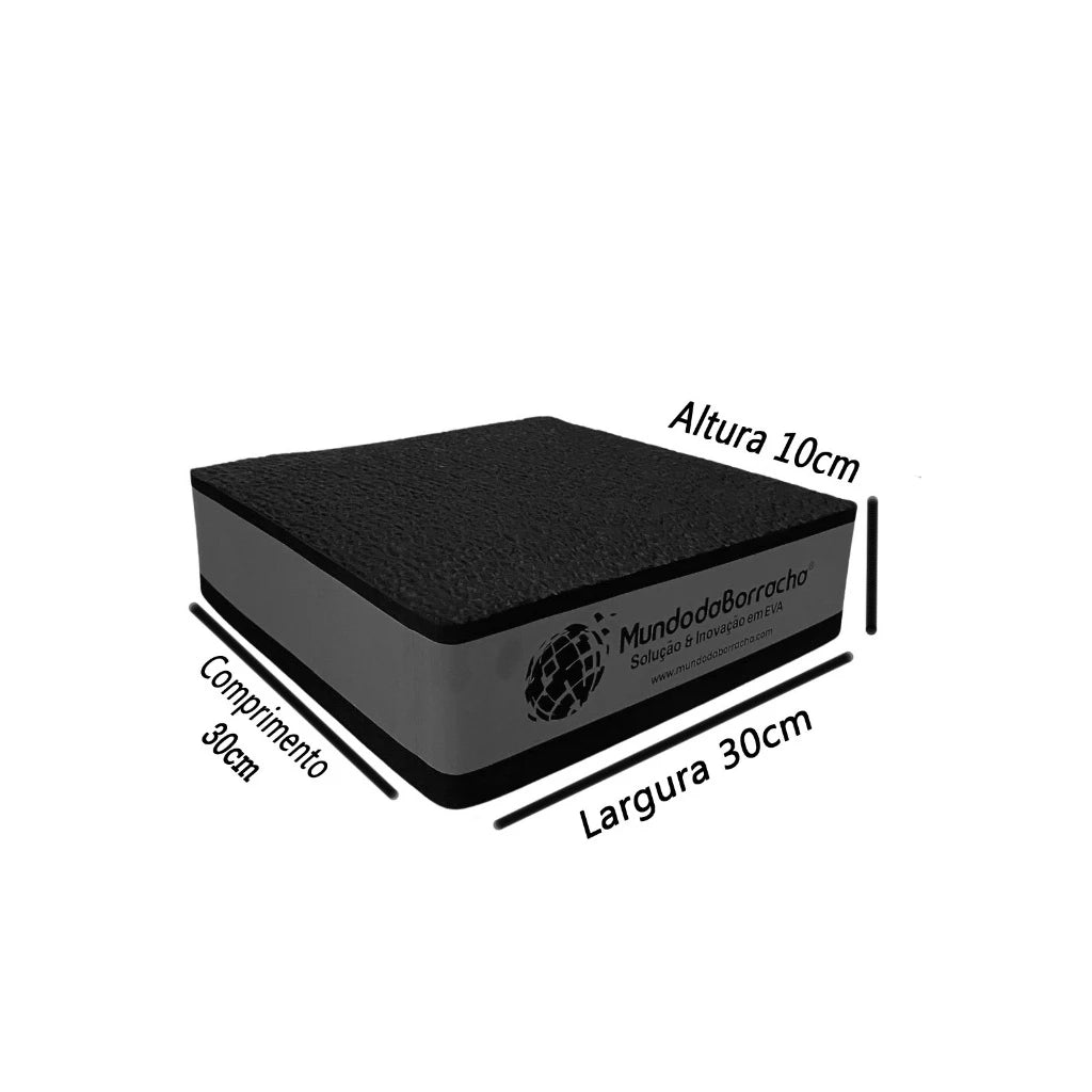 Step EVA Bountys® 30x28x10 – Estabilidade e Segurança para Treinos Funcionais, Subida e Descida | Ideal para Exercícios em Casa e Academia 40+