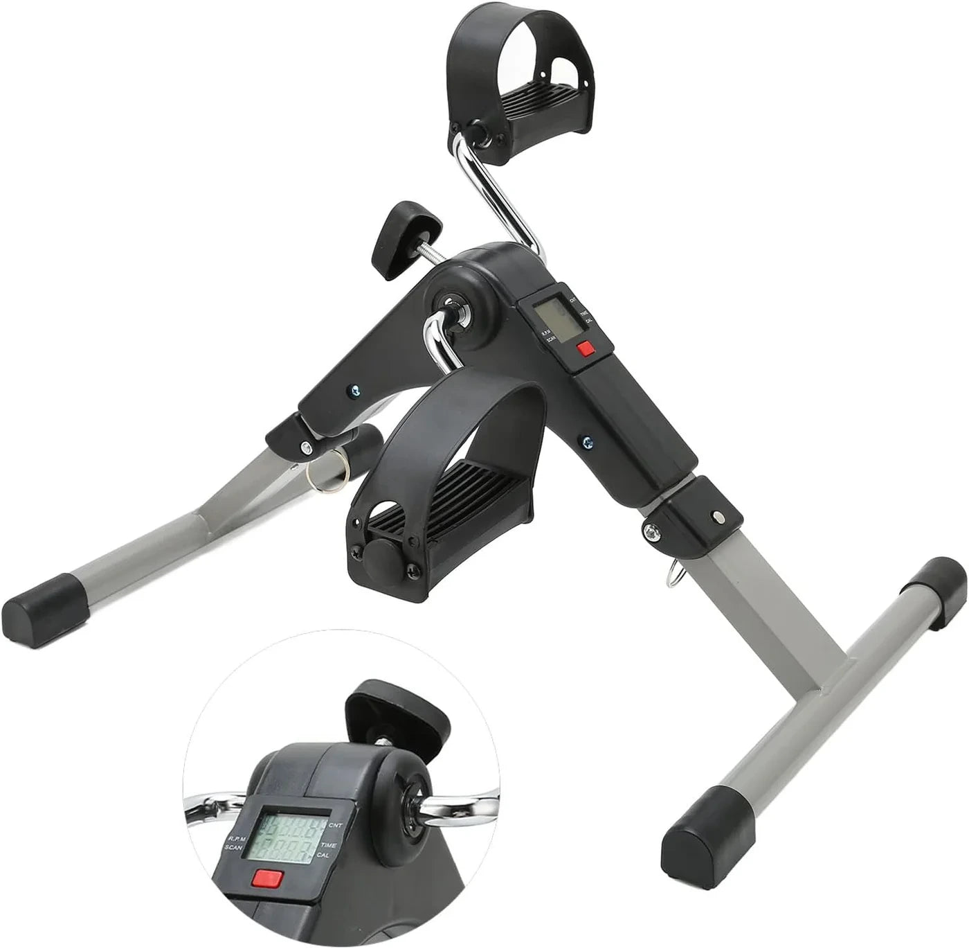 Mini Bike Ergométrica Bountys® – Pedale em Casa para Fortalecer Pernas, Estimular a Circulação e Aliviar Dores 40+