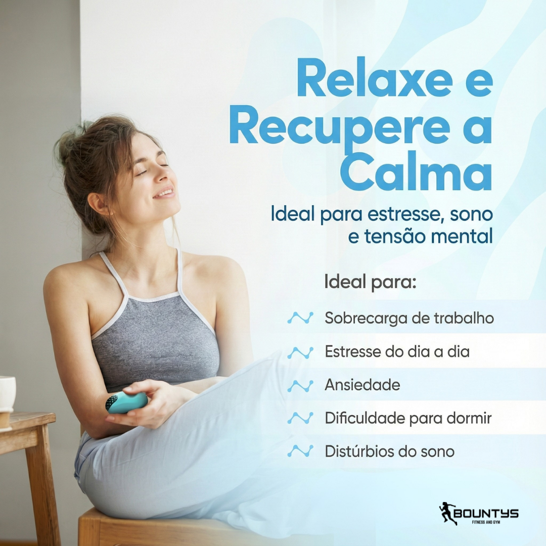 SonoCalmo Bountys®- Aparelho calmante para ansiedade e insônia