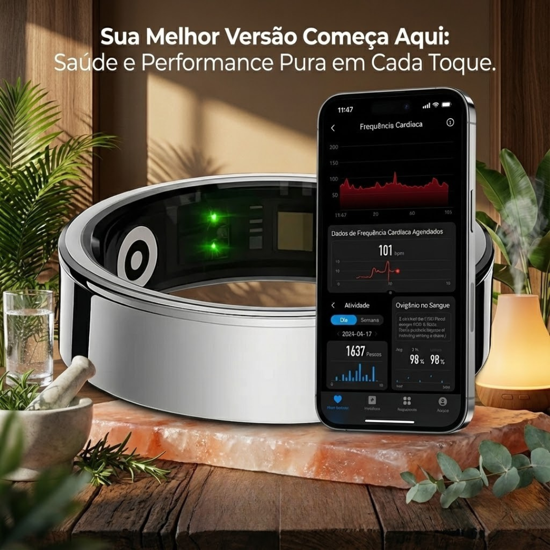 Bountys® VitalSense Ring - O Anel Inteligente