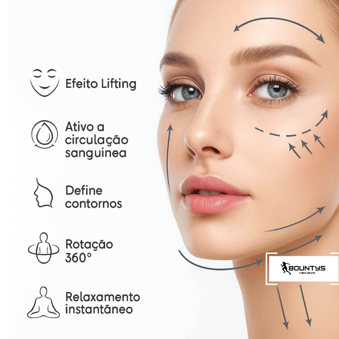 Massageador Facial Antirrugas Bountys® | ULTIMAS UNIDADES 🔥