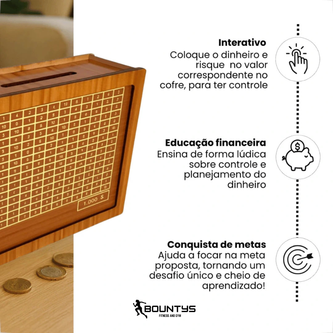 Cofre Bountys® 1000% + (BRINDES)