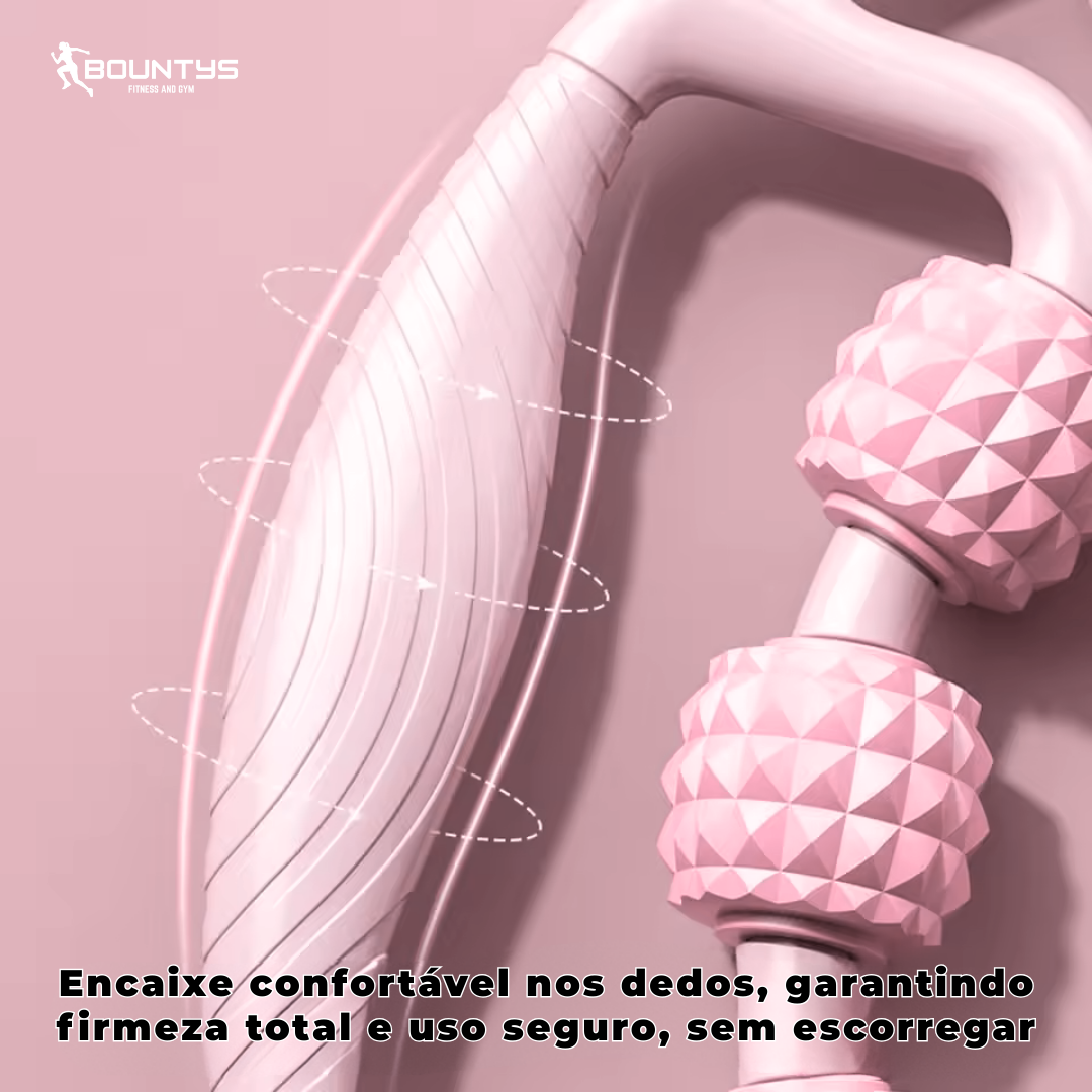 Bountys® Drena Roller – Massageador Linfático para Lipedema e Celulite