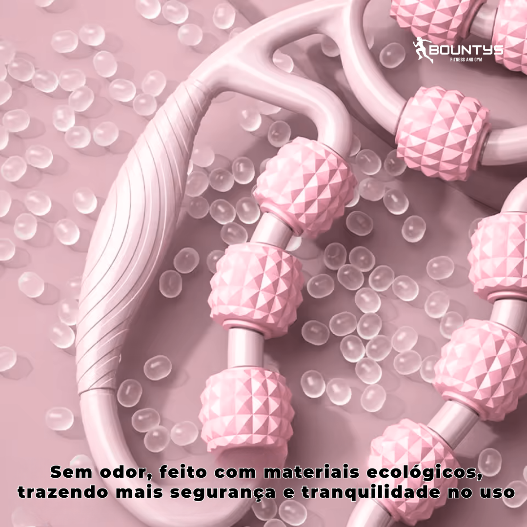 Bountys® Drena Roller – Massageador Linfático para Lipedema e Celulite