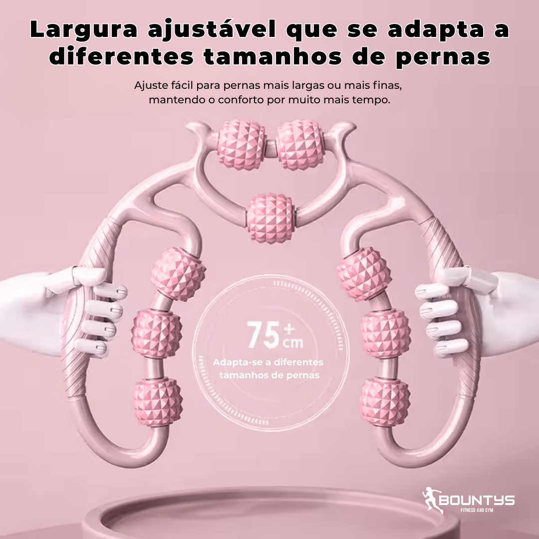 Bountys® Drena Roller – Massageador Linfático para Lipedema e Celulite