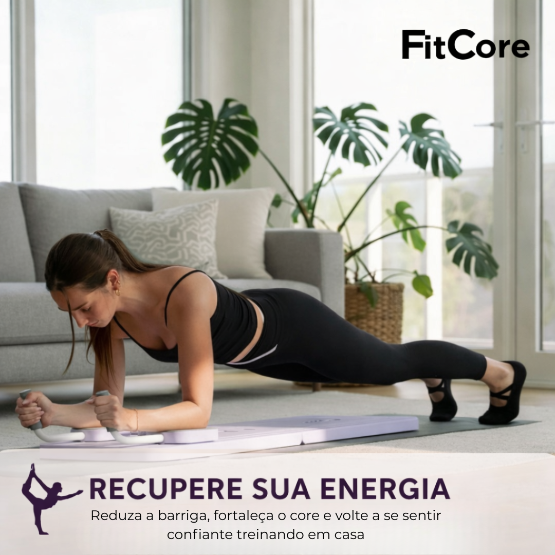 FitCore Pilates Bountys® Prancha Multifuncional de Pilates em Casa