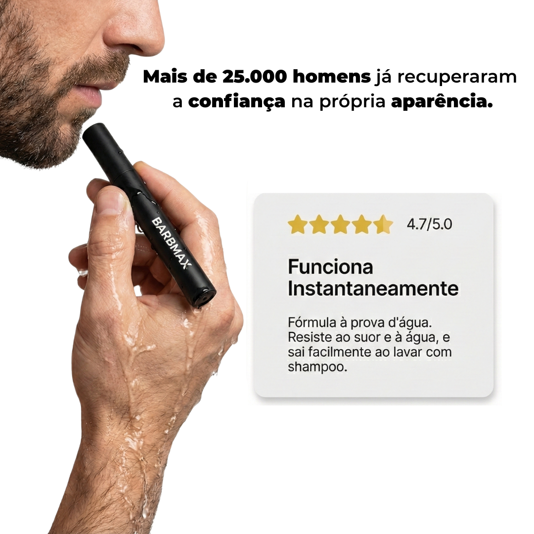 Bountys®  BARBMAX – Caneta de Correção para Falhas na Barba