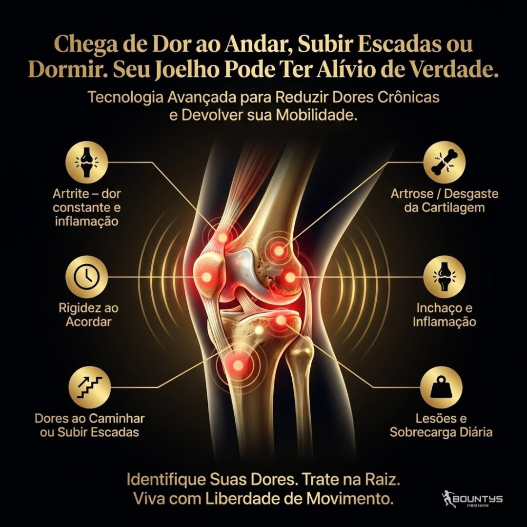 Bountys® Joelheira Elétrica Terapia Duo ULTIMAS UNIDADES 🔥