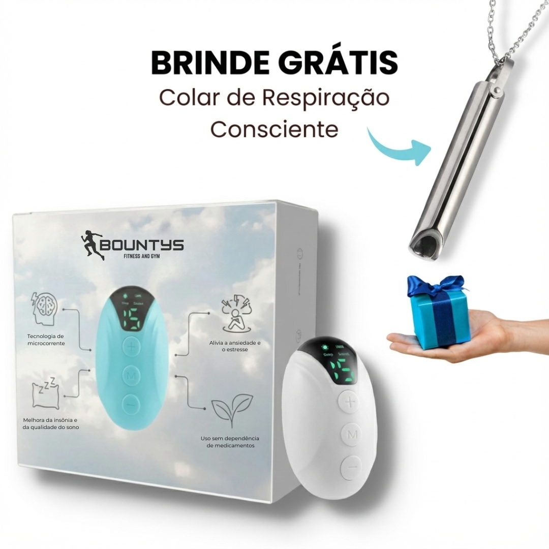SonoCalmo Bountys®- Aparelho calmante para ansiedade e insônia