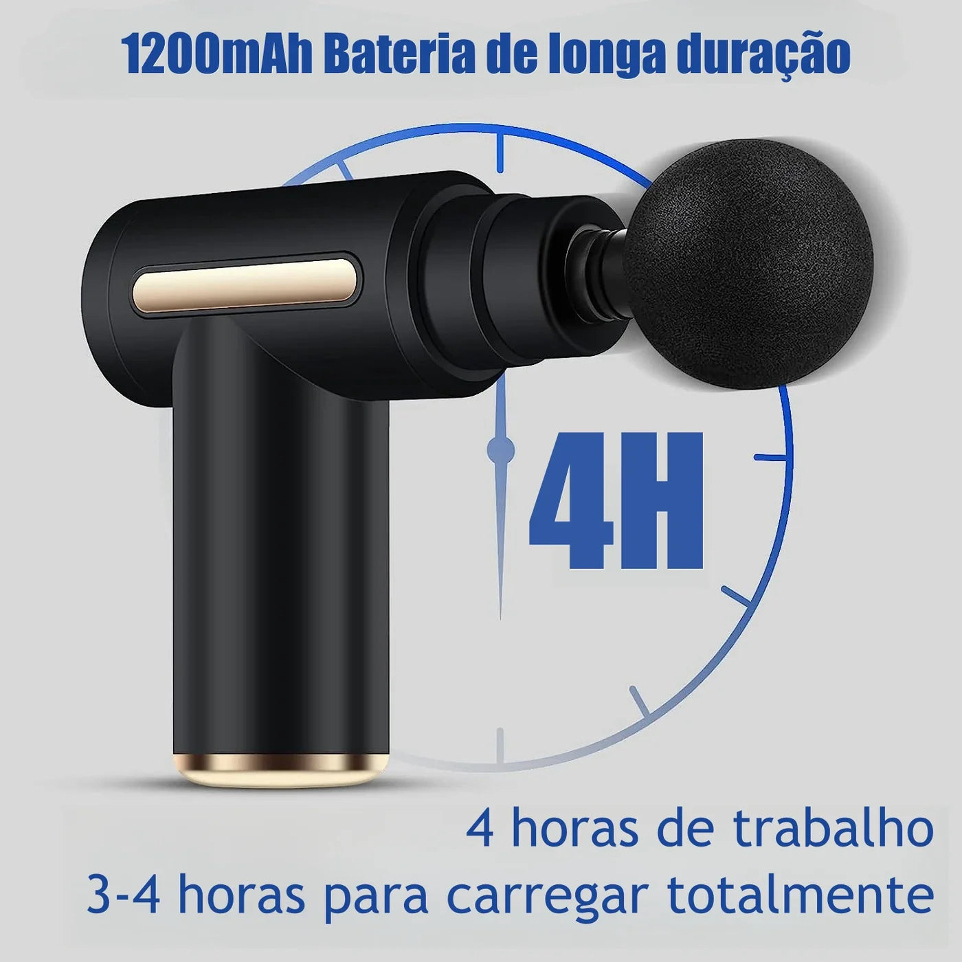 Pistola Massageadora Profissional Bountys® + BRINDES