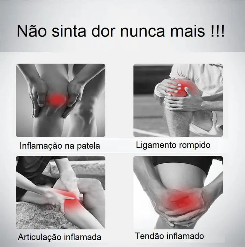 Kit 2 Joelheiras De Compressão Bountys® COMPRE 1 LEVE 2 + BRINDES