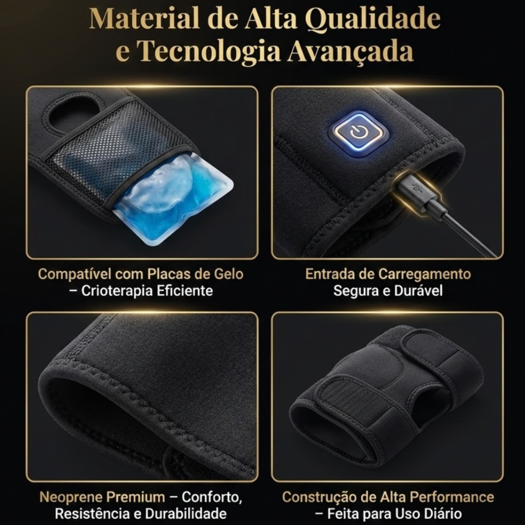 Bountys® Joelheira Elétrica Terapia Duo ULTIMAS UNIDADES 🔥