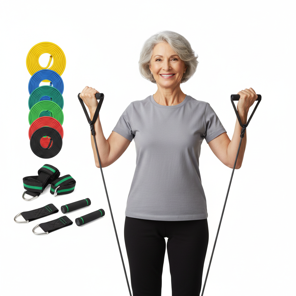 Kit 11 Peças Elásticos Bountys Sua Academia em Casa + (BRINDES GRÁTIS)