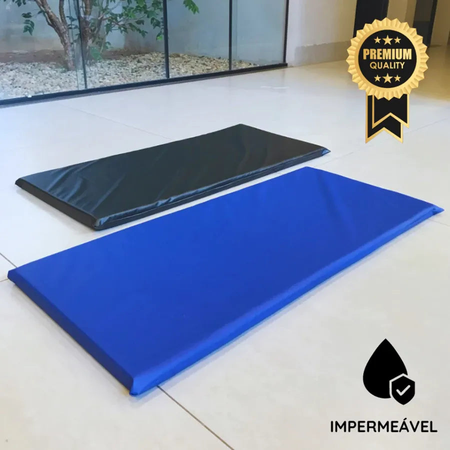 Colchonete Bountys ComfortPro™ – Conforto Premium para Exercícios em Casa | Proteção para Joelhos e Coluna 40+ (90x40x3cm)