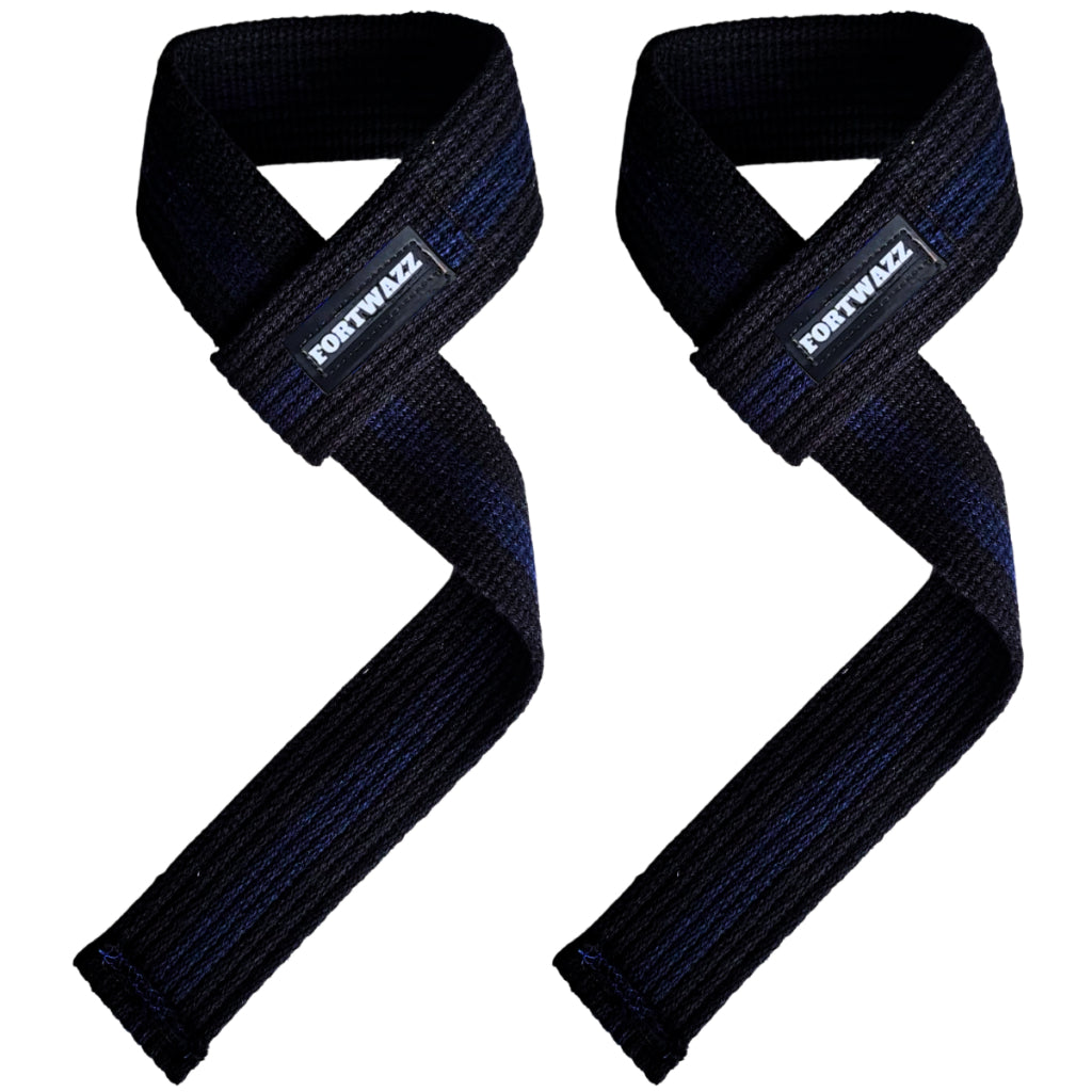 Par de Straps Profissional Bountys® – Algodão 100% Reforçado para Pegada Segura e Alta Resistência na Musculação